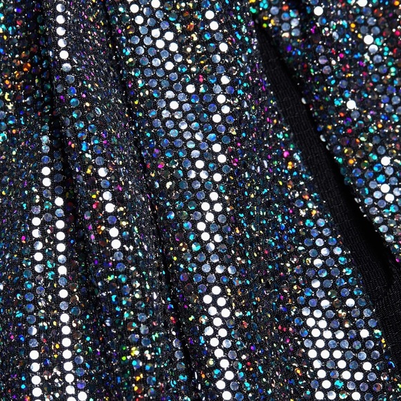 NWT The Sei One Shoulder Slit Galaxy Halo Evening Gown, Medium - Picture 5 of 8